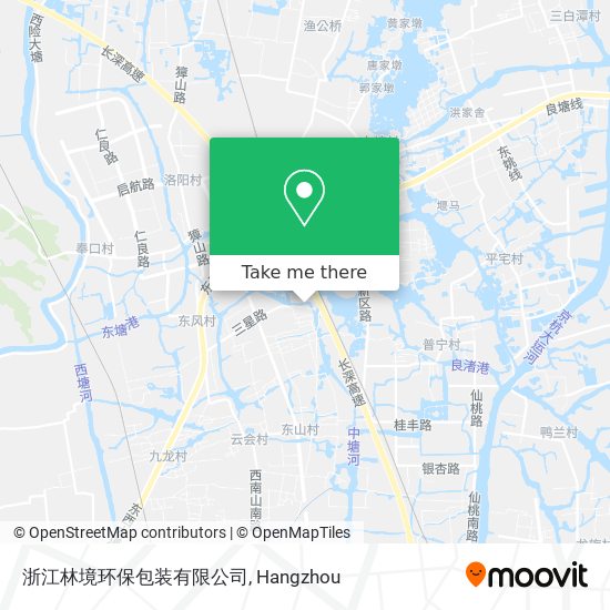 浙江林境环保包装有限公司 map