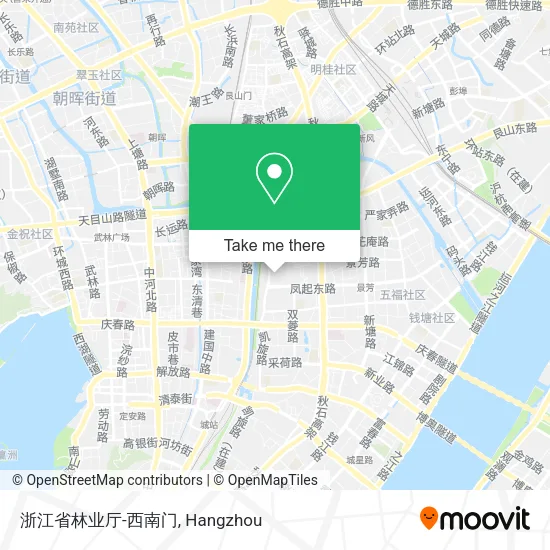 浙江省林业厅-西南门 map