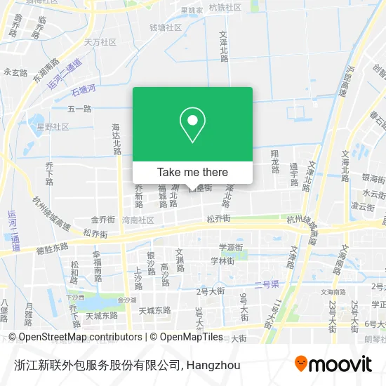 浙江新联外包服务股份有限公司 map