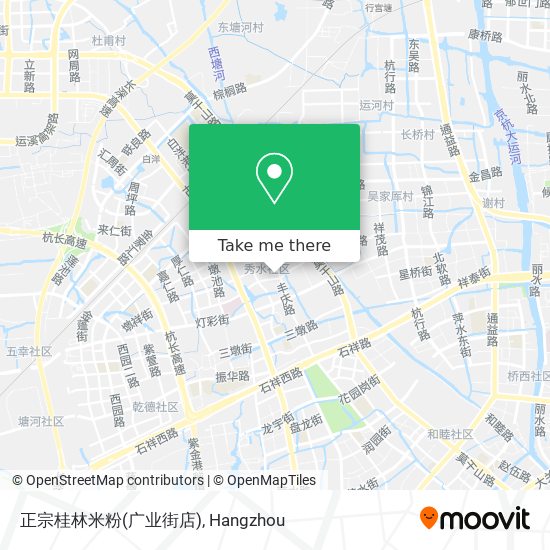 正宗桂林米粉(广业街店) map