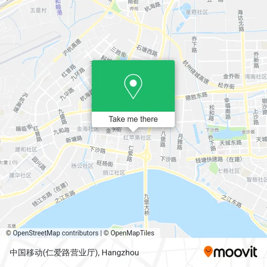 中国移动(仁爱路营业厅) map