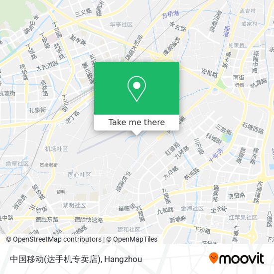 中国移动(达手机专卖店) map