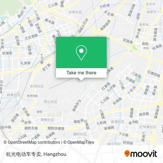 杭光电动车专卖 map