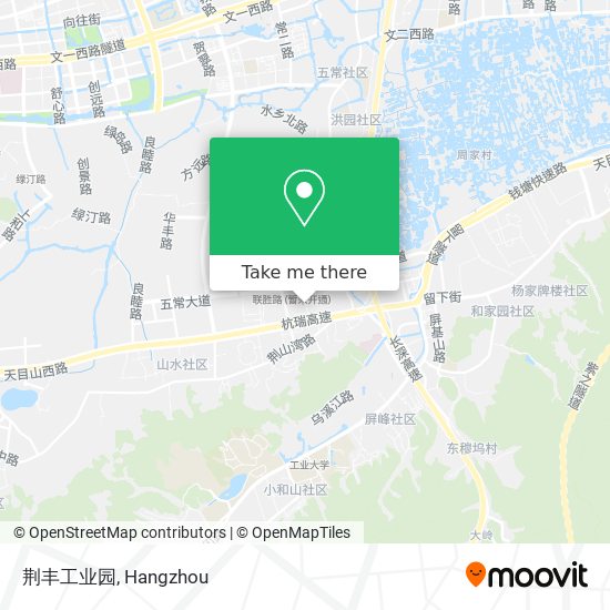 荆丰工业园 map