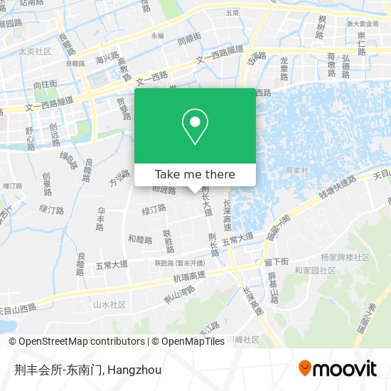 荆丰会所-东南门 map