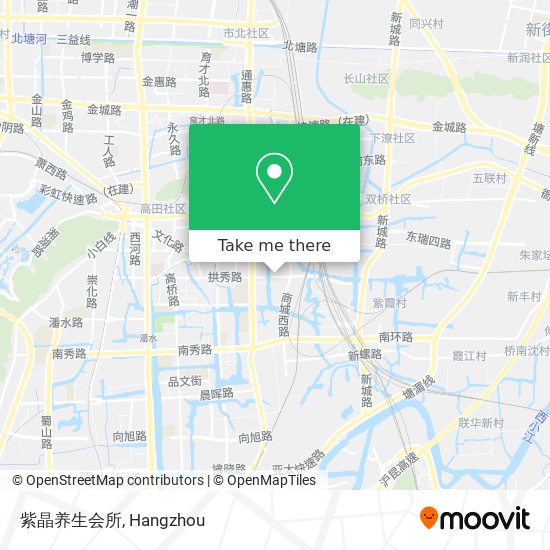 紫晶养生会所 map