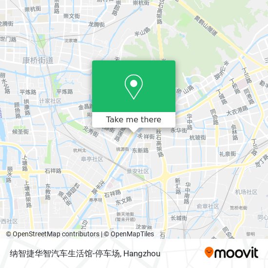 纳智捷华智汽车生活馆-停车场 map