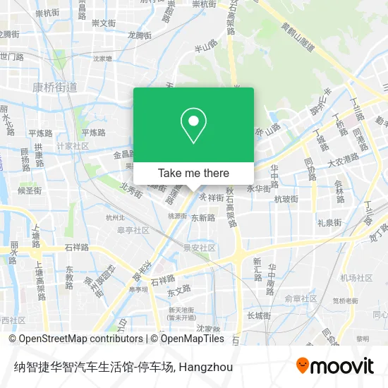 纳智捷华智汽车生活馆-停车场 map