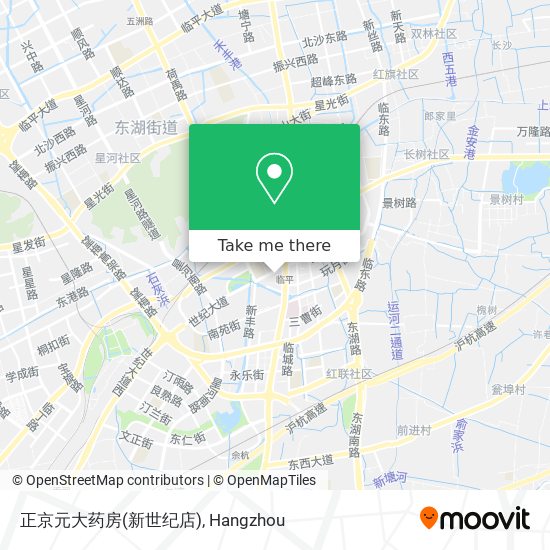 正京元大药房(新世纪店) map