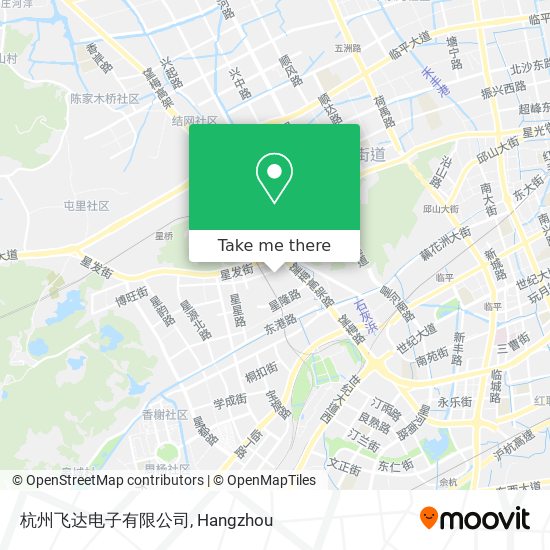 杭州飞达电子有限公司 map