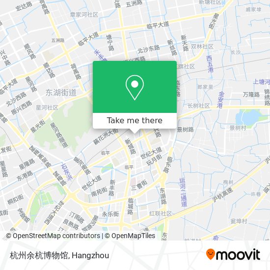 杭州余杭博物馆 map