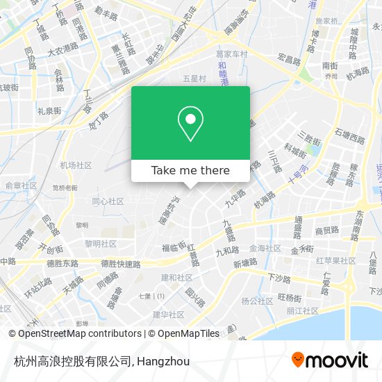 杭州高浪控股有限公司 map