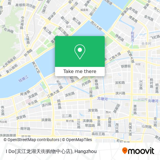 I Do(滨江龙湖天街购物中心店) map