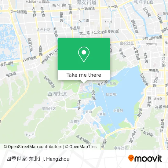 四季世家-东北门 map