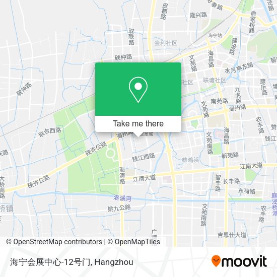 海宁会展中心-12号门 map