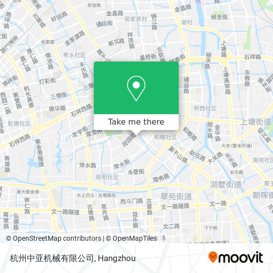 杭州中亚机械有限公司 map