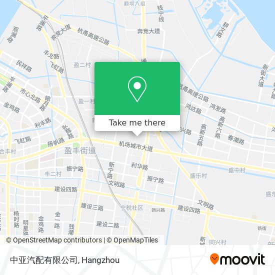 中亚汽配有限公司 map
