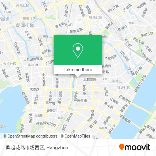 凤起花鸟市场西区 map