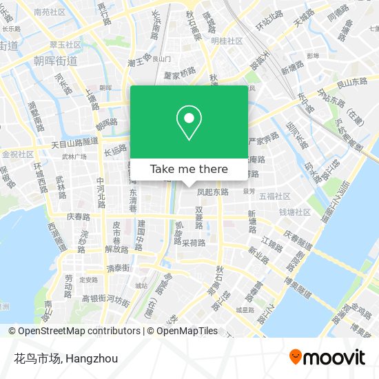 花鸟市场 map