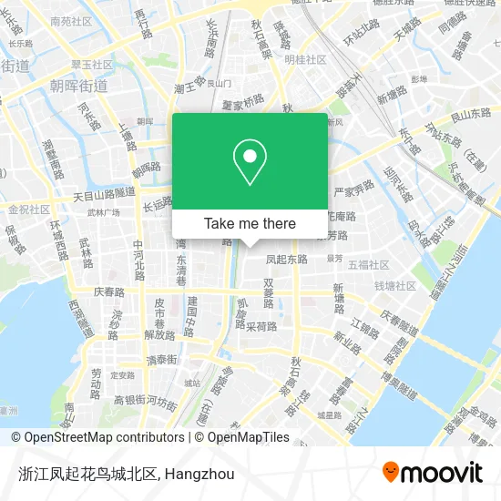 浙江凤起花鸟城北区 map