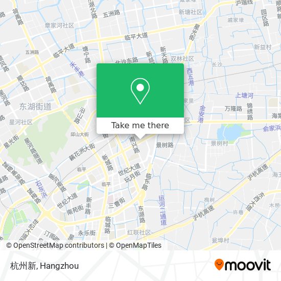 杭州新 map