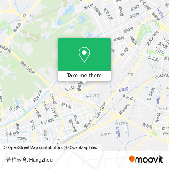 菁杭教育 map