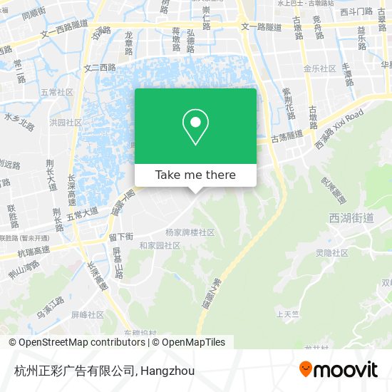 杭州正彩广告有限公司 map