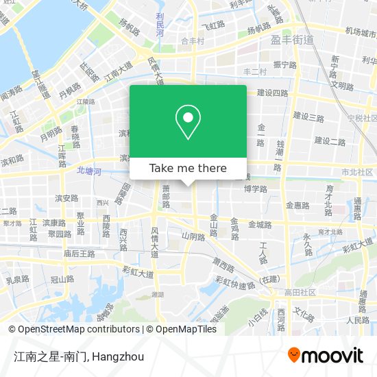 江南之星-南门 map