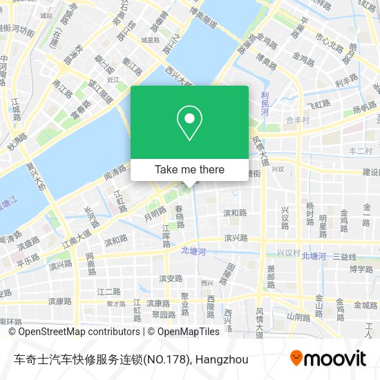 车奇士汽车快修服务连锁(NO.178) map