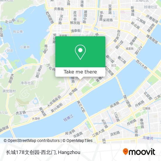 长城178文创园-西北门 map
