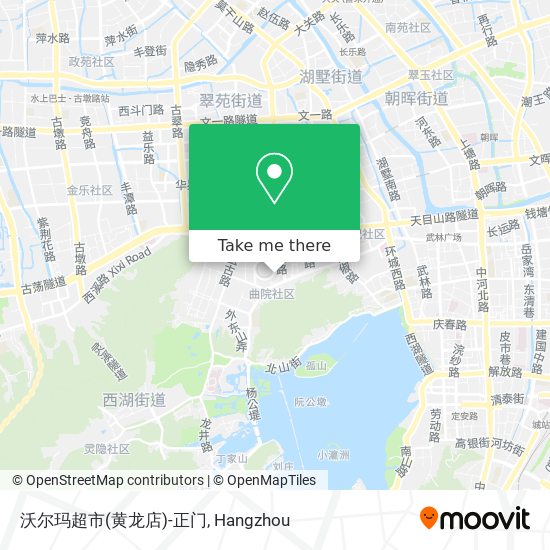 沃尔玛超市(黄龙店)-正门 map