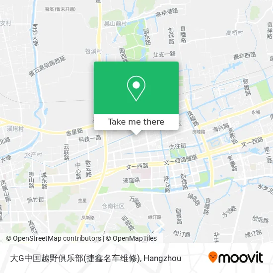 大G中国越野俱乐部(捷鑫名车维修) map