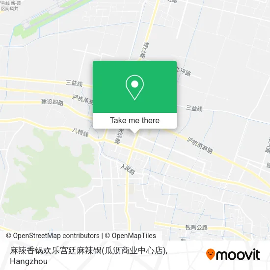 麻辣香锅欢乐宫廷麻辣锅(瓜沥商业中心店) map