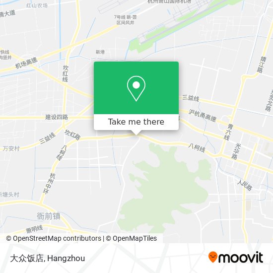 大众饭店 map