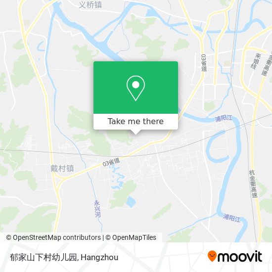 郁家山下村幼儿园 map
