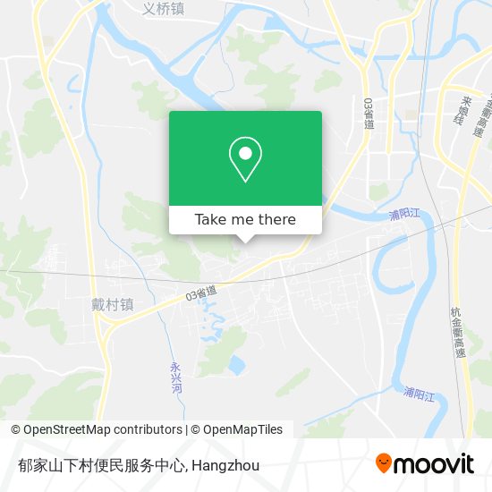 郁家山下村便民服务中心 map