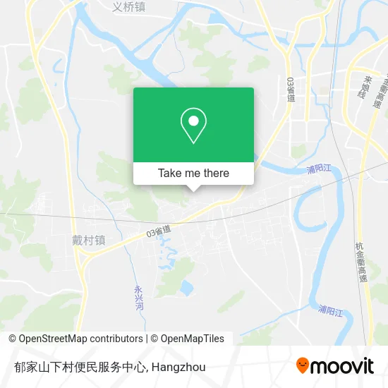 郁家山下村便民服务中心 map