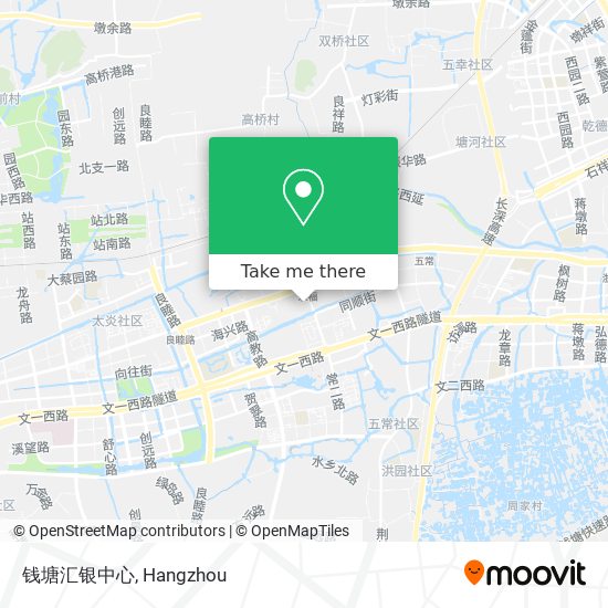 钱塘汇银中心 map