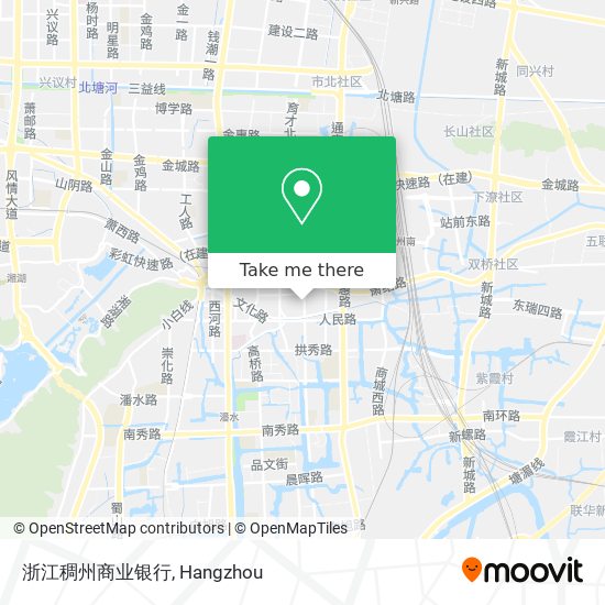 浙江稠州商业银行 map