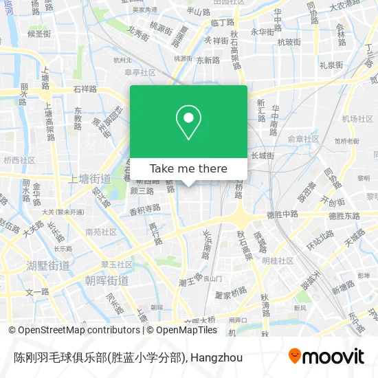 陈刚羽毛球俱乐部(胜蓝小学分部) map