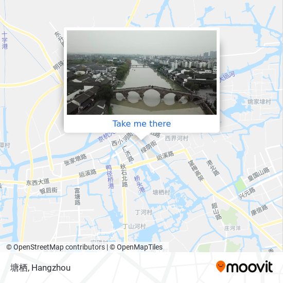 塘栖 map