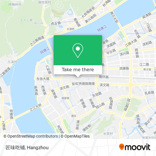 匠味吃铺 map