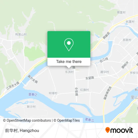 前华村 map