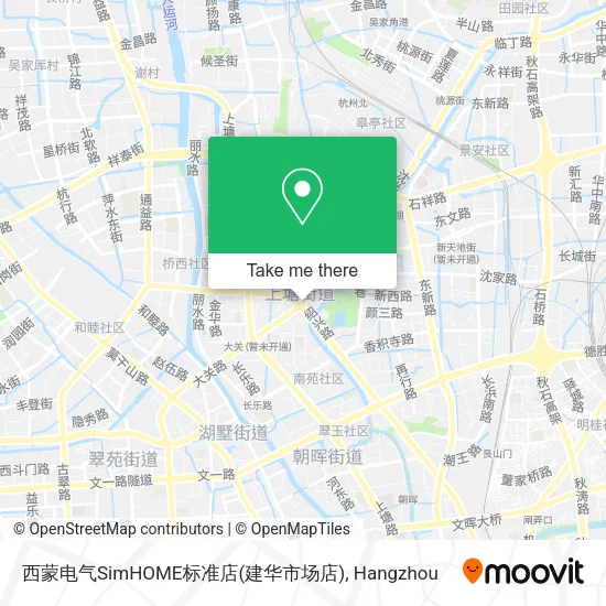 西蒙电气SimHOME标准店(建华市场店) map