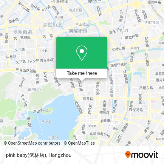 pink baby(武林店) map