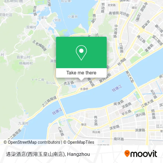 遇柒酒店(西湖玉皇山南店) map
