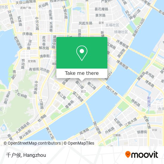 千户侯 map