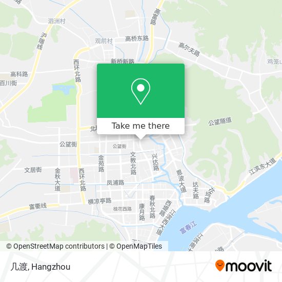 几渡 map