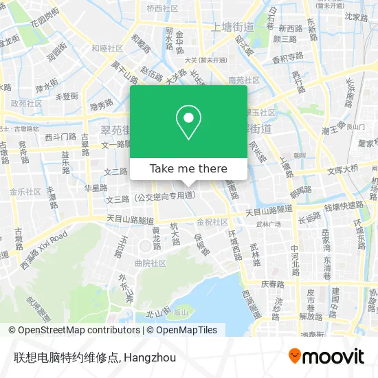 联想电脑特约维修点 map