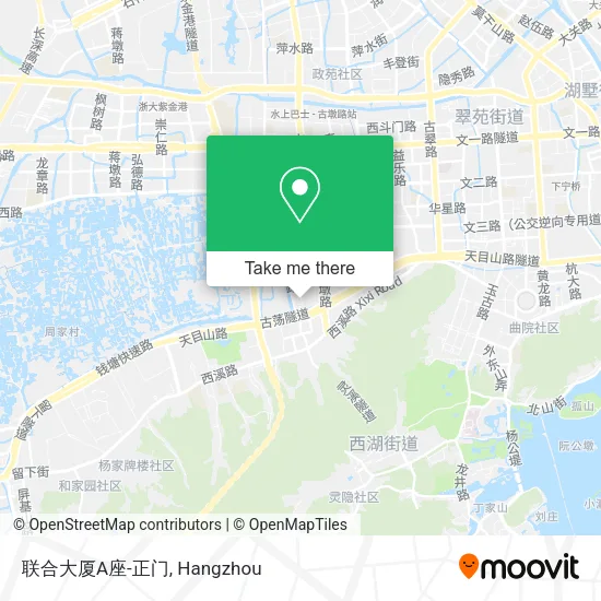 联合大厦A座-正门 map